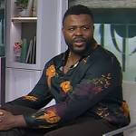 Winston’s black floral shirt on Today