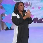 Sherri’s colorblock track jacket on Sherri
