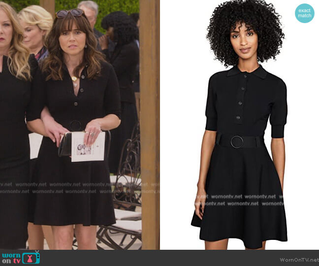 Shoshanna Edgemont Dress worn by Judy Hale (Linda Cardellini) on Dead to Me