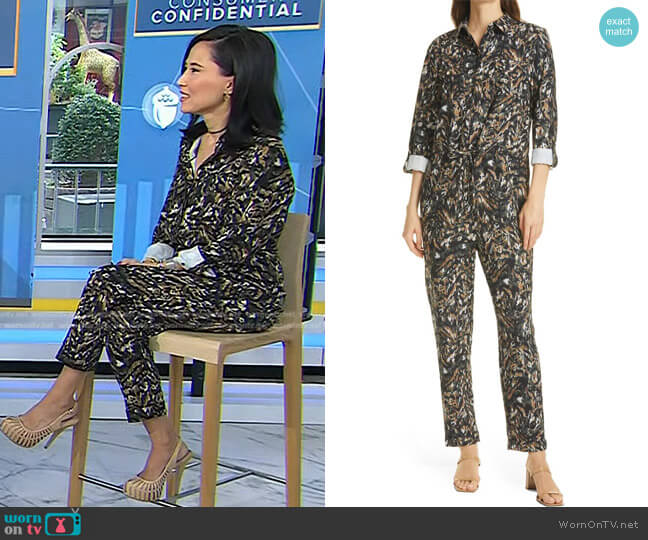 Ted Baker Verili Print Jumpsuit worn by Vicky Nguyen on Today