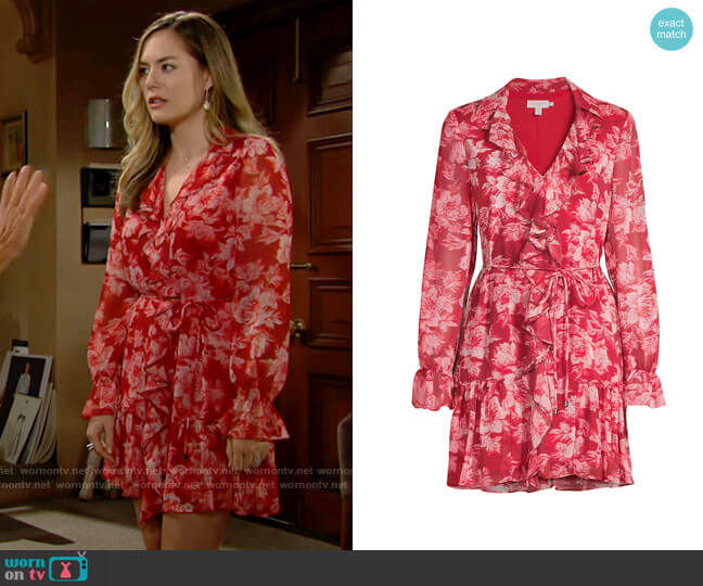 Ted Baker Linndie Dress worn by Hope Logan (Annika Noelle) on The Bold and the Beautiful