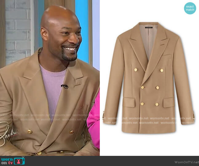 Tom Ford Organza Reverse Twill Cooper Jacket worn by Keion Henderson on Sherri