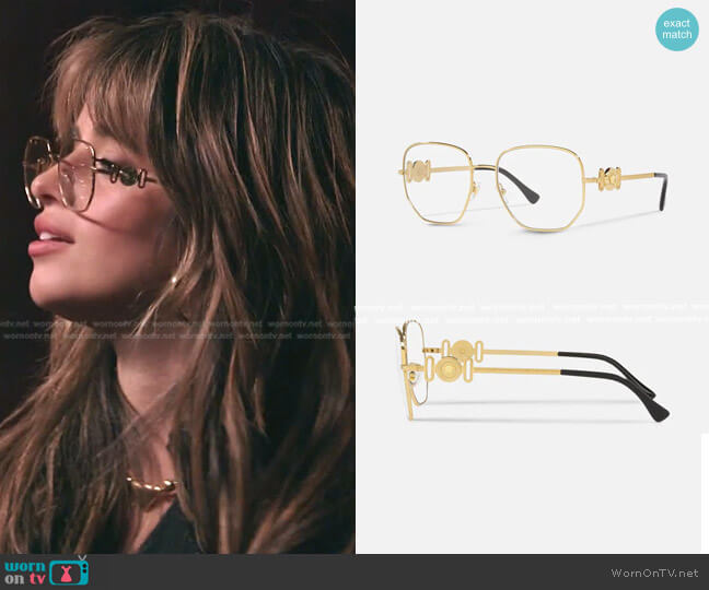 Versace Medusa Biggie Glasses worn by Camila Cabello on The Voice