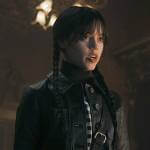 Wednesday’s leather jacket on Wednesday