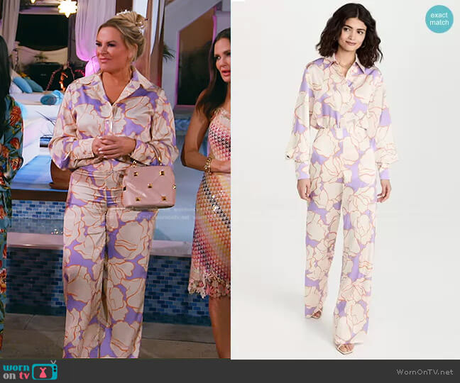 Alexis Calvine Top worn by Heather Gay on The Real Housewives of Salt Lake City