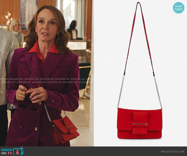 Barbara Bui Multipass Bag worn by Sylvie (Philippine Leroy-Beaulieu) on Emily in Paris