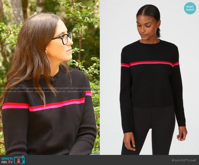 Club Monaco Juplin Sweater worn by Savannah Sellers on Today