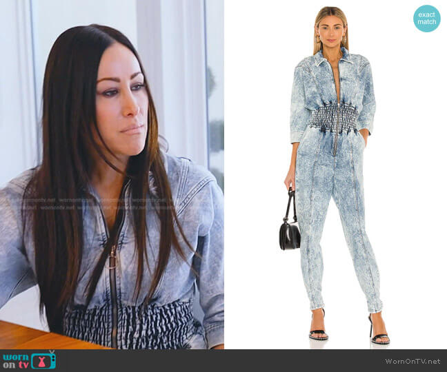 Retrofete Eti Jumpsuit worn by Angie Katsanevas on The Real Housewives of Salt Lake City