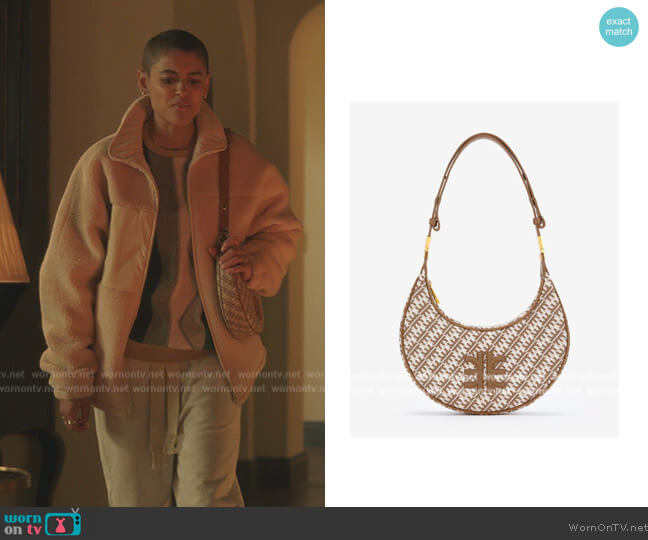 JW Pei Fei Half Moon Bag worn by Julien Calloway (Jordan Alexander) on Gossip Girl