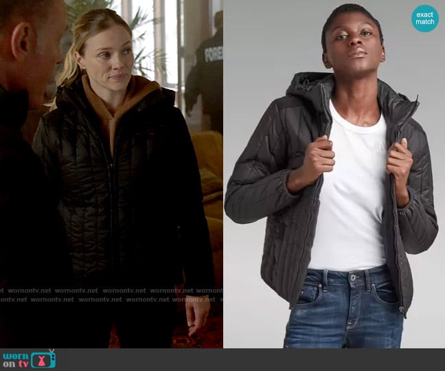 G Star RAW Meefic Jacket worn by Hailey Upton (Tracy Spiridakos) on Chicago PD