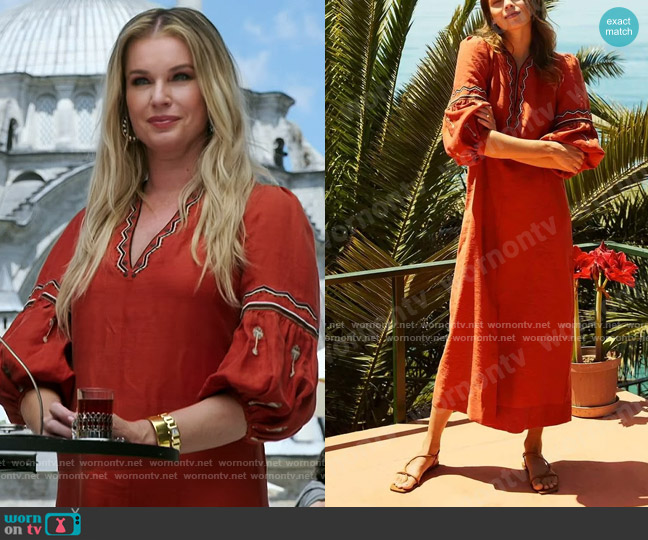 by Haremlique à la mer worn by Rebecca Romijn on The Real Love Boat