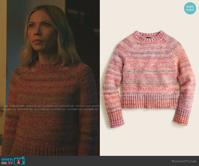 J. Crew Italian Space-Dyed Sweater