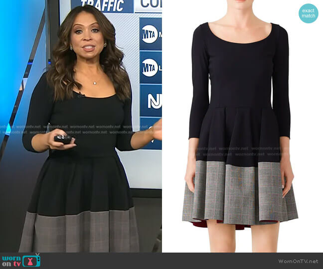 La Petite Robe di Chiara Boni Eveline Dress worn by Adelle Caballero on Today