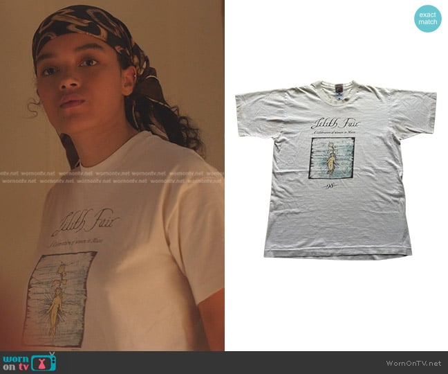 Vintage 1998 Lilith Fair T-Shirt at Etsy worn by Zoya Lott (Whitney Peak) on Gossip Girl