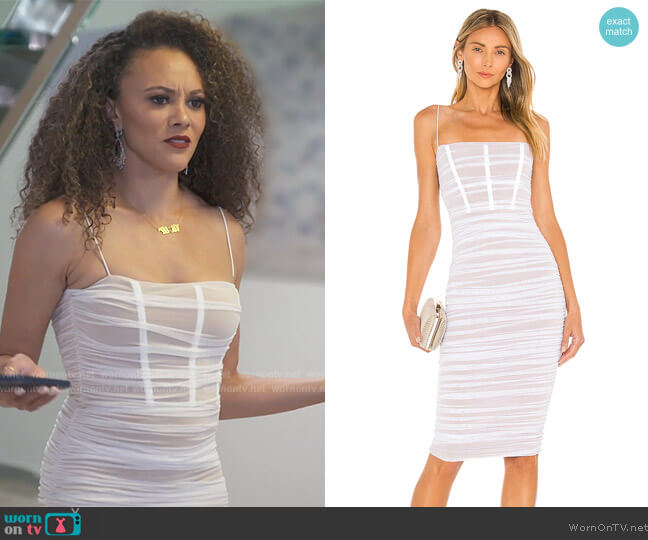 Nookie Mecca Midi Dress worn by Ashley Darby on The Real Housewives of Potomac