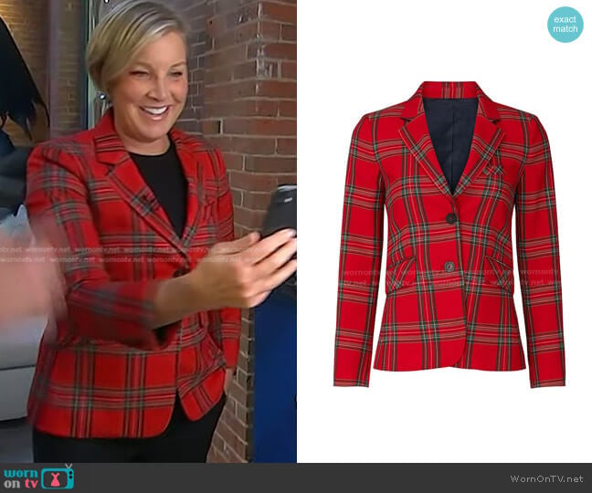 Tara Jarmon Virginie Blazer worn by Kristen Dahlgren on Today