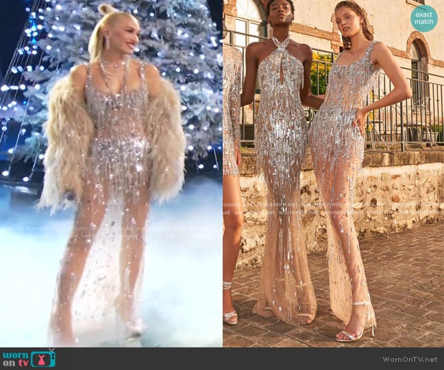 Zuhair Murad Resort 2023 Collection worn by Gwen Stefani on The Voice