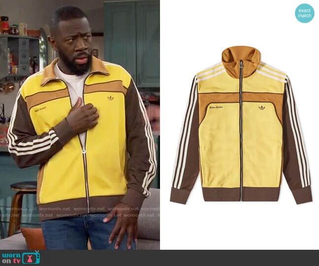 Adidas x Wales Bonner Track Top worn by Malcom (Sheaun McKinney) on The Neighborhood