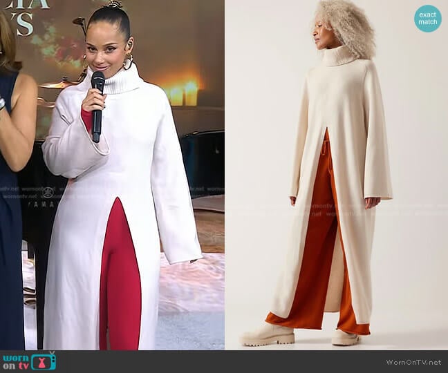 Athleta Keys Free To Roam Tunic worn by Alicia Keys on Today