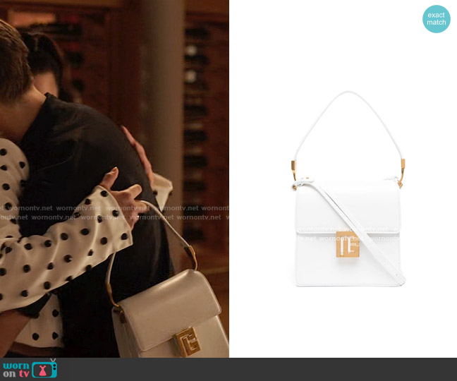 Balmain Ely Bag worn by Camille (Camille Razat) on Emily in Paris