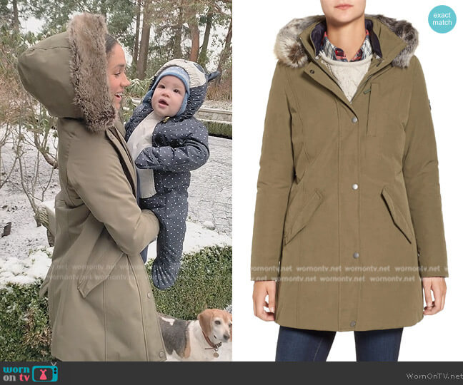 WornOnTV: Meghan Markle's khaki parker jacket on Harry and Meghan