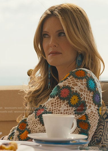 Daphne’s crochet dress on The White Lotus