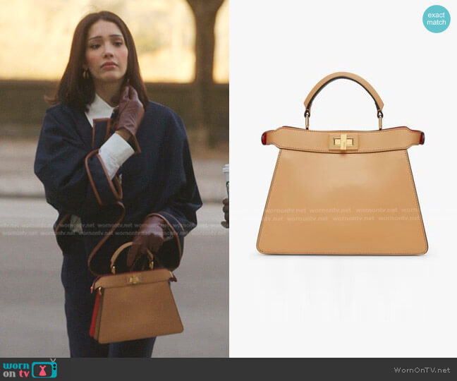 Fendi Peekaboo Iseeu Small Bag worn by Luna La (Zión Moreno) on Gossip Girl