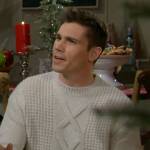 Finn’s sweater with crosses on The Bold and the Beautiful