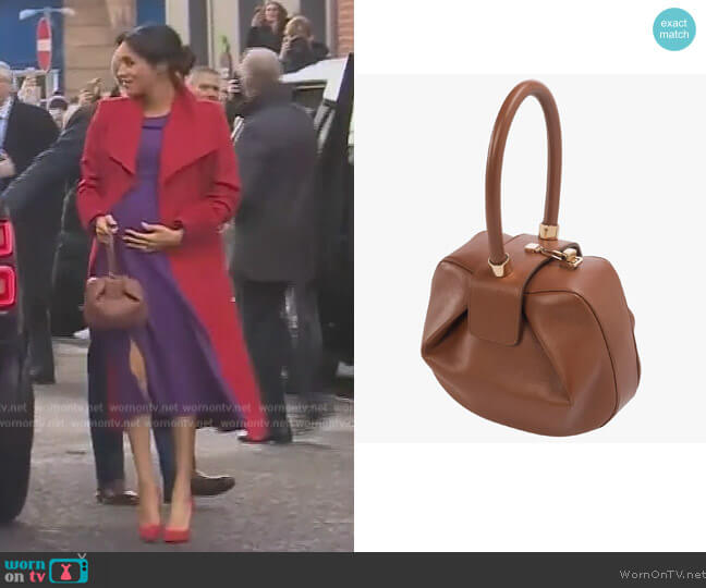 Gabriela Hearst Nina Bag worn by Meghan Markle on Harry and Meghan