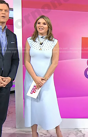Jenna’s light blue eyelet dress on Today