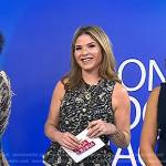 Jenna’s printed tiered dress on Today