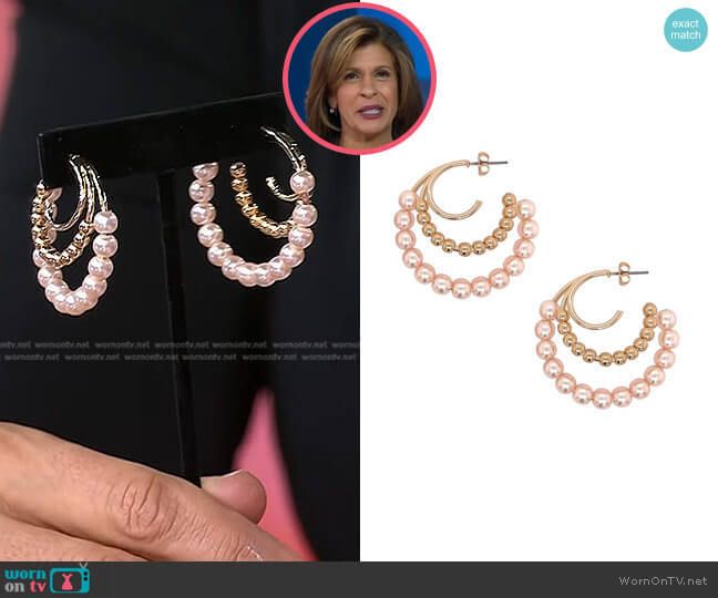 Jennifer Miller 2022 Hope Hoops worn by Hoda Kotb on Today