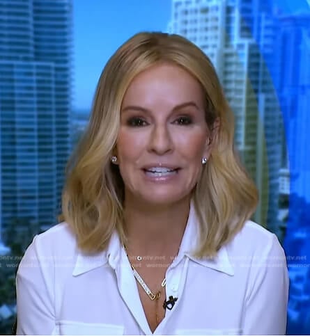 Jennifer’s white button down shirt on Good Morning America
