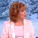 Joy’s sequin blazer on The View