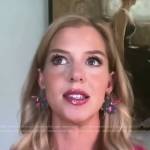 Julie Thomason’s multicolor drop earrings on Today