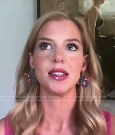 Julie Thomason’s multicolor drop earrings on Today