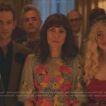 Kiki’s floral embroidered lace dress on Gossip Girl