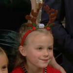 Kelly’s red Christmas party outfit on The Bold and the Beautiful