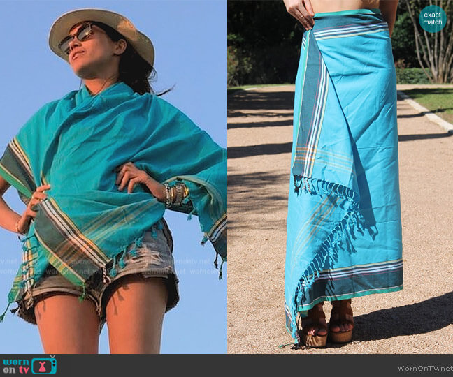 Kudu Gear Sarong worn by Meghan Markle on Harry and Meghan