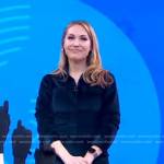 Lori’s navy corduroy jumpsuit on Good Morning America