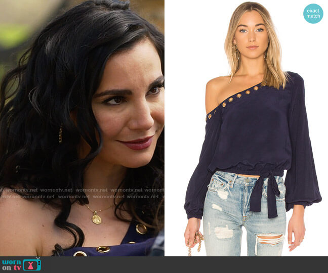 Lovers + Friends Alyssa Top worn by Catt Phoenix (Martha Higareda) on Monarch
