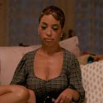 Maribel’s green plaid top and pants set on The L Word Generation Q
