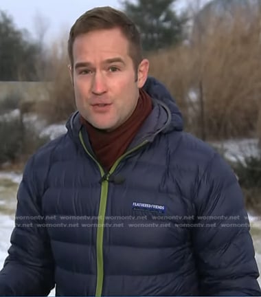 Morgan’s grey puffer jacket on Today