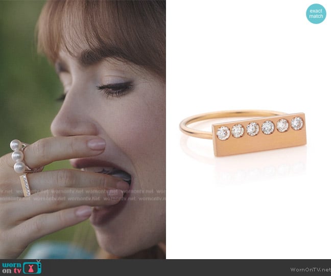 Nue Age Ring worn by Emily Cooper (Lily Collins) on Emily in Paris