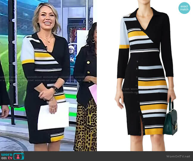 Parker Amity Knit Dress worn by Dylan Dreyer on Today