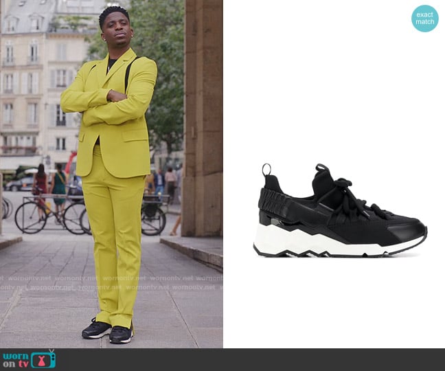 Pierre Hardy Trek Comet Sneakers worn by Julien (Samuel Arnold) on Emily in Paris