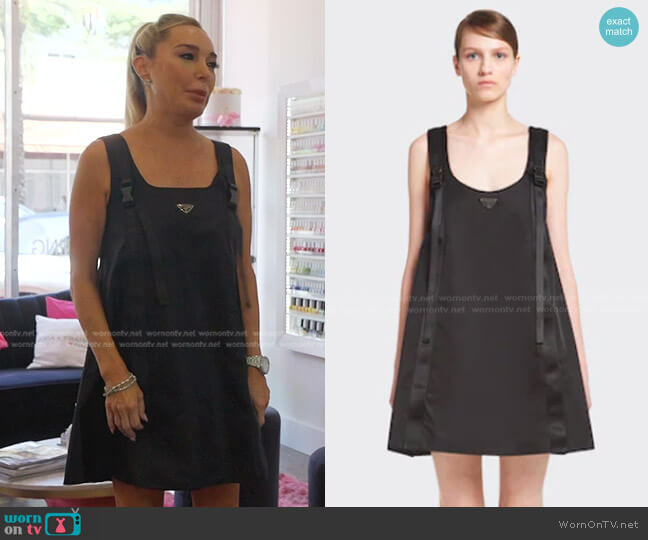Prada Re-Nylon Gabardine Sleeveless Dress worn by Marysol Patton (Marysol Patton) on The Real Housewives of Miami