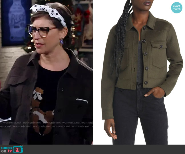 Rails Easton Jacket worn by Kat Silver (Mayim Bialik) on Call Me Kat