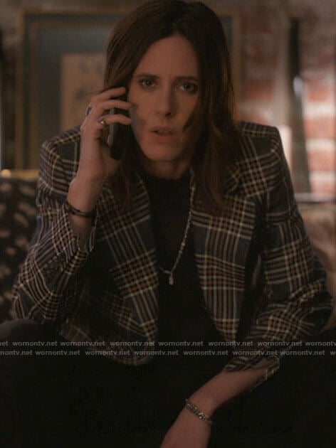 Shane’s plaid jacket on The L Word Generation Q