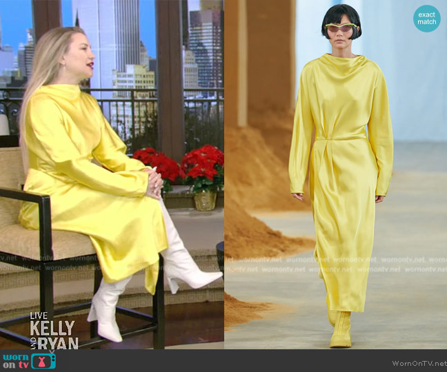 Stine Goya 2023 Spring Collection Dress worn by Kate Hudson on Live with Kelly and Mark